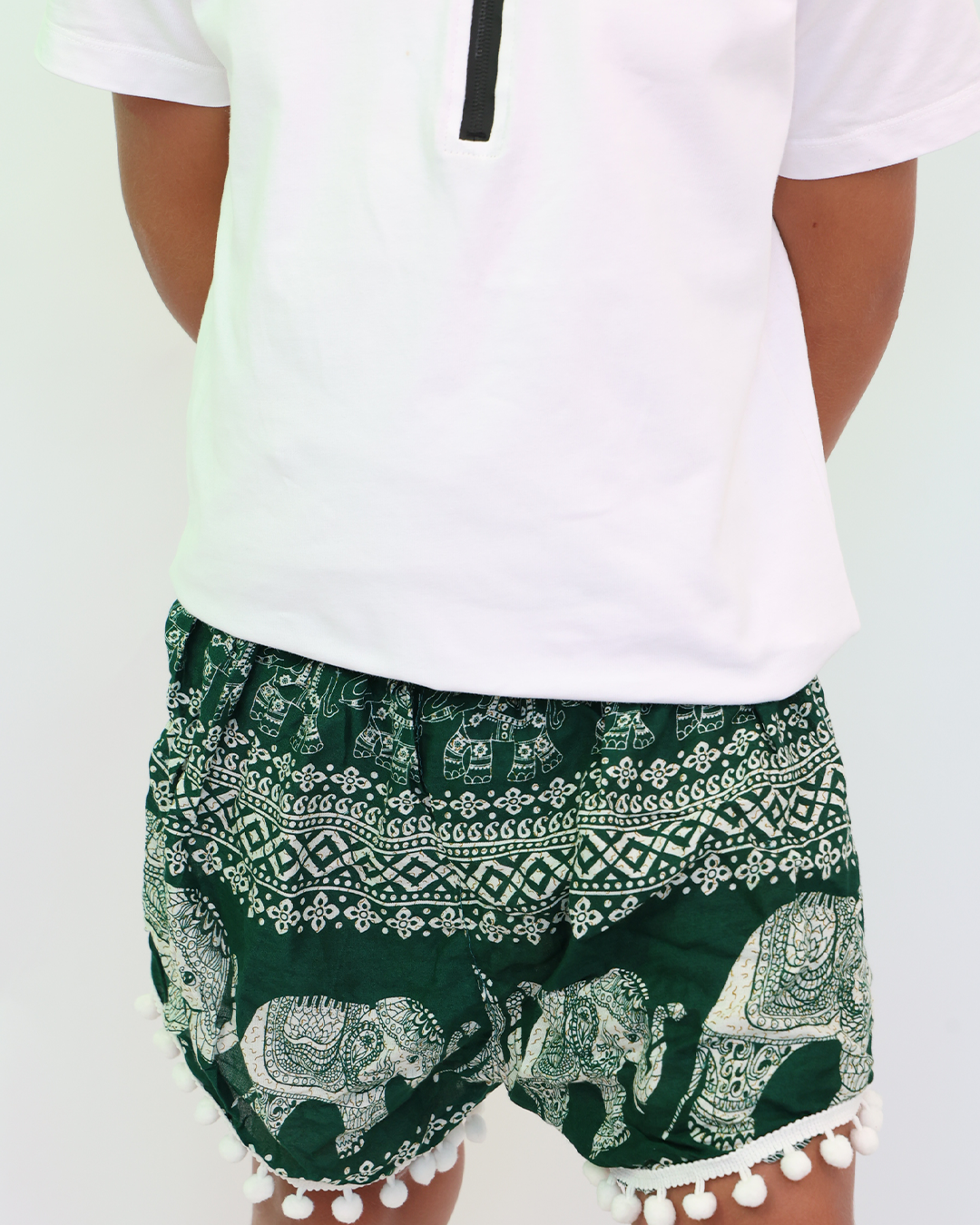 Nature Green Shorts